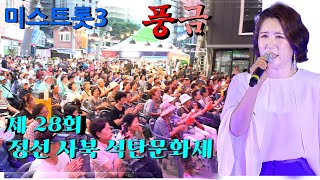 #풍금 #미스트롯3 #제28회정선사북 #석탄문화제 폐막식을 멋지게 장식하다! 240804