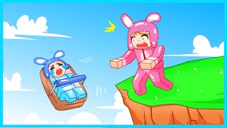 MIPAN \u0026 ZUZUZU Bekerja Sama Gendong Bayi Melewatin Rintangan Mengerikan! Carry a Baby Roblox