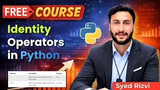 Learn Identity Operators in Python | Python Identity Operators | Python Tutorial for Beginners