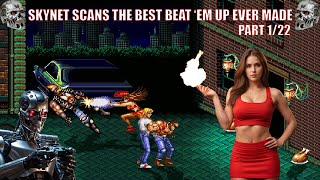 A Terminator Scans Streets Of Rage - Episode 1 - Bar Knuckle (SOR Remake  v5.2 Gameplay)