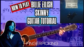 Billie Eilish - SKINNY Guitar Tutorial Lesson