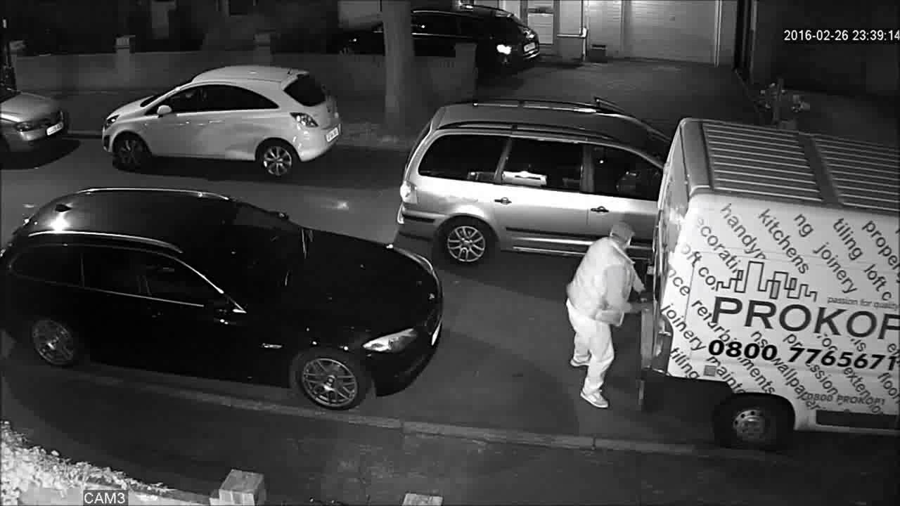 Robbers Van Break During Robbery Caught CCTV Camera | Crime CCTV ...