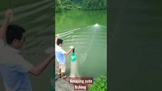 amazing cute fishing in daratan lautan #shorts #amazing #daratanlautan #fishing #animals #ikan #top