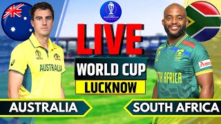 Live Cricket Match Today | World Cup 2023 | South Africa vs Australia Live Score | SA vs AUS Live