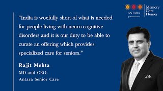 Mr. Rajit Mehta highlights Antara's role in bridging the healthcare infrastructure gap.