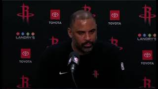 Houston Rockets Postgame: Ime Udoka talks 25th win of the year