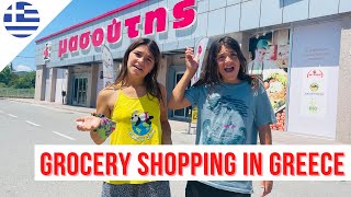 Our family grocery shopping experience in GREECE