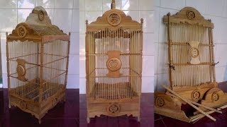 Sangkar Ukir Untuk Burung Kacer