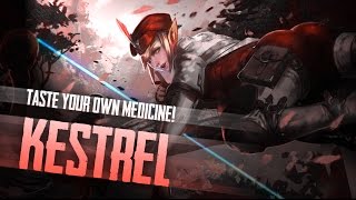 Vainglory - Road to Vainglorious - TASTE UR OWN MEDICINE!! Kestrel |WP| Jungle Gameplay  [1.23]