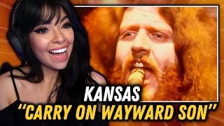 THIS WAS INCREDIBLE!!!! | Kansas - "Carry on Wayward Son" | FIRST TIME REACTION