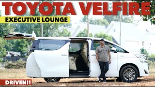 Toyota Velfire Business class lounge | Luxurious interior | Smooth engine with Hybrid technology