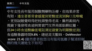 難治的胃食道逆流 手術治療後患者真實問卷反應