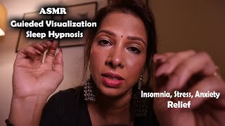 ASMR (Hindi, English) | Sleep hypnosis, soft-spoken Guided Visualization, Sleep guaranteed 100%