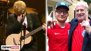 Ed Sheeran BREAKS DOWN Singing New Song About Daughter!