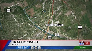 Crash on I-35 backs traffic up from Waco to Lacy Lakeview