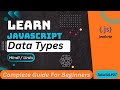 JavaScript Data Types Tutorial in Hindi / Urdu 