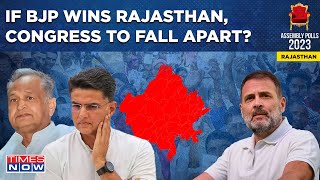 Rajasthan Exit Poll Predicts BJP's Return| What Happens To Congress If Gehlot, Pilot ‘Unpause’ Feud?