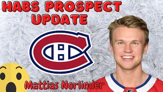 Habs Prospect - Mattias Norlinder Update