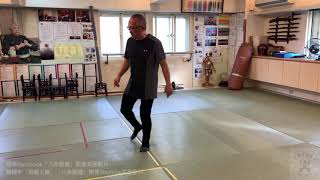 【八卦盤龍】【20191228(01)】圈腿 腿出繞圈把力量收回