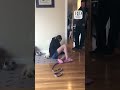 Cute Little Girl Surprised by Adorable New Puppy