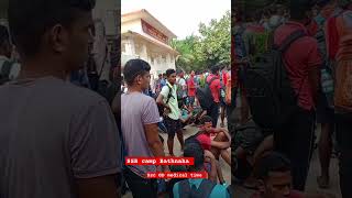 56th Bn Ssb camp Bathnaha Arariya medical test #sscgd #bathnaha #chhathpuja #shorts #trendingshorts