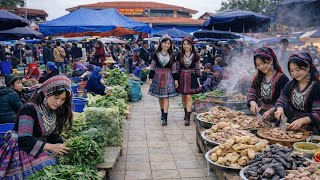 FULL CHỢ SỐ MỘT TÂY BẮC – Chợ Phiên Bắc Hà Lào Cai | Ẩm Thực Hấp Dẫn & Dược Liệu Quý Hiếm