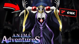 Obtaining the STRONGEST Ainz in Anime Adventures BEFORE Level 50 | Noob to Pro Part 3