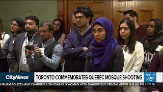 Toronto commemorates Quebec mosque shooting