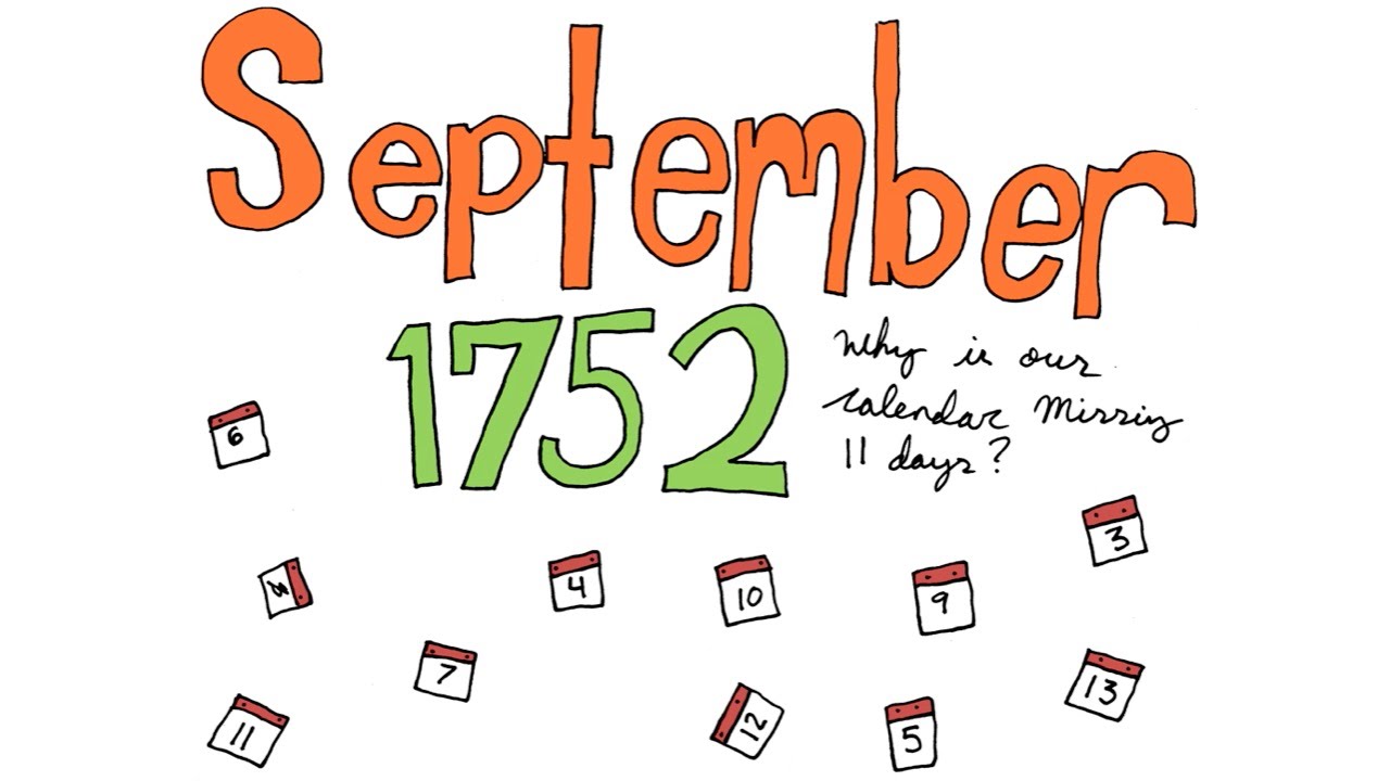 September 1752 - YouTube