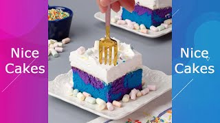 Perfect Color Cake Decorating #Yumupcakes
