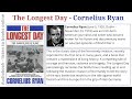 The Longest Day - Cornelius Ryan / Audiobooks