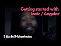 5 Pro Tips for Getting started with an Ionic & Ionic Angular Project (2023)