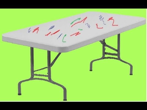 Remove Crayon Ink and More from White Plastic Tables - Easy and Cheap! Remove Crayon Ink and More from White Plastic Tables - Easy and Cheap!