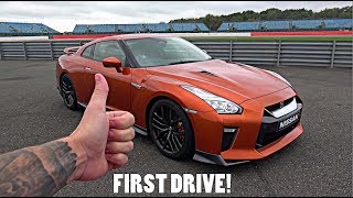 My FIRST EVER Drive in a Nissan R35 GT-R!!