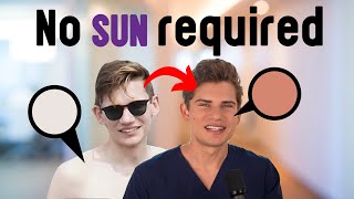How to change your skin color without the sun. Real color: no sprays, tanning beds, or creams.