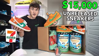 Unboxing $15,000 Of Unreleased Super Rare Sneakers! (EARLY PAIRS)