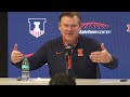 illini men s basketball postgame press conference vs. 11 michigan state 2 15 25