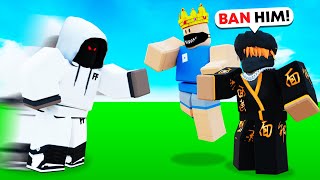 My BROTHER Was Being TOXIC, So I CALLED a DEV.. (Roblox Bedwars)