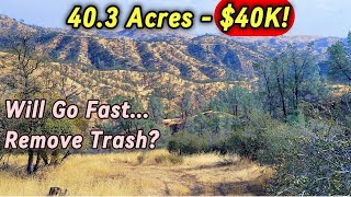 Acreage For Sale in California - Affordable Cheap Land, 40 Acres Ono, CA