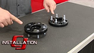 Focus ST Wheel Spacer Hub Centric 20mm Black Pair 2013-2018 Installation