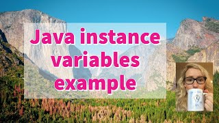 7) Java Instance variables, set and get methods | Java with Ali