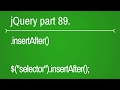jquery insert after function - part 89