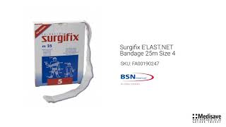 Surgifix E LAST NET Bandage 25m Size 4 FA00190247