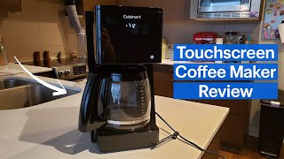 Cuisinart Touchscreen Programmable Coffee Maker Review