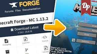 How To Install Forge Mod Loader for Minecraft 1.13.2 | Minecraft Tutorial