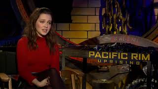 Pacific Rim Uprising - Itw Cailee Spaeny (CamA) (Official video)