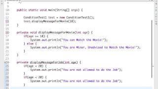 Java Conditional Statements, If Else, Switch Case