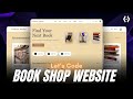 Build a Book Shop Website Using HTML, CSS & JavaScript | Frontend Project for Beginners 2025