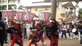 2009 (11/51)  Komagone-shonenA : Saruka-full moon festival Shishi-odori tornament