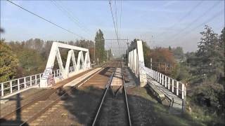 Riding with the train driver from Gv to Ledn